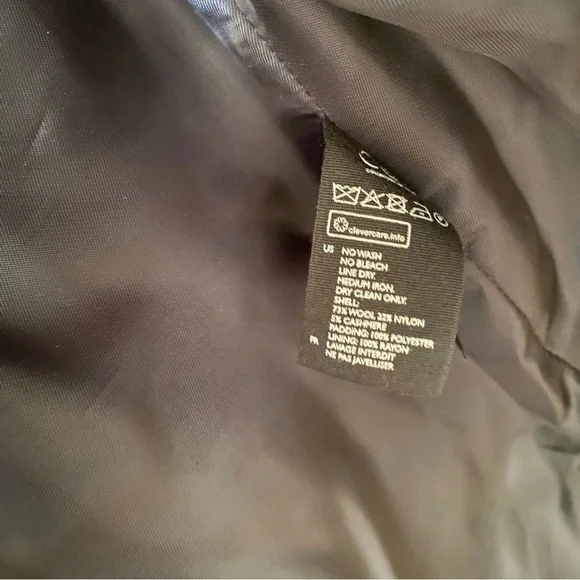 COS Cashmere Wool Hooded Coat - Picture 9 of 9